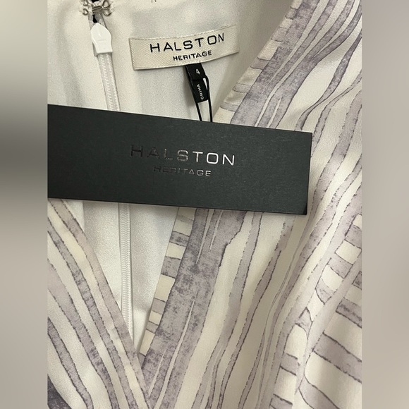 NWT - Halston Heritage Dress 100% Silk / Stunning - Picture 12 of 16